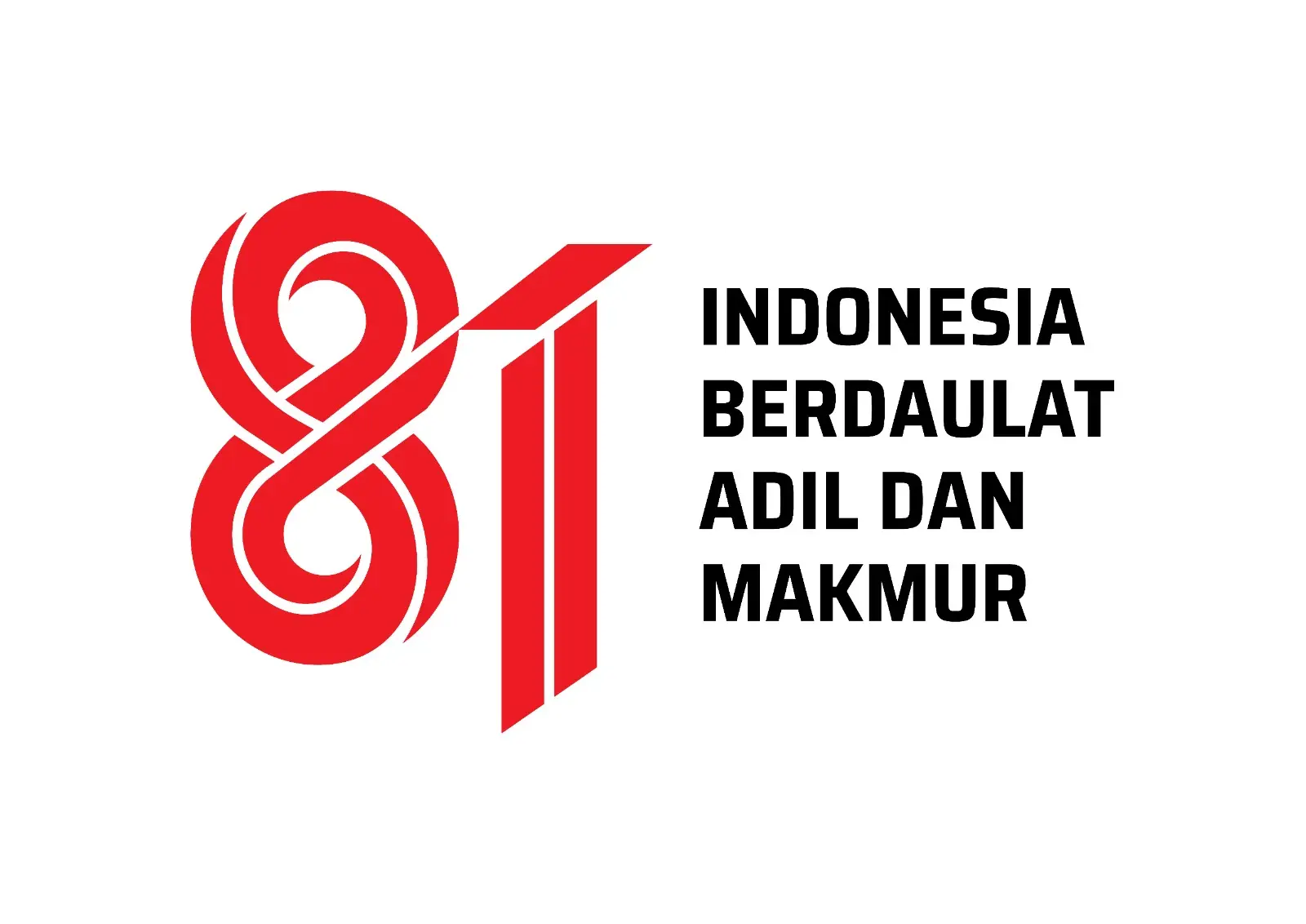 Logo HUT RI ke-81